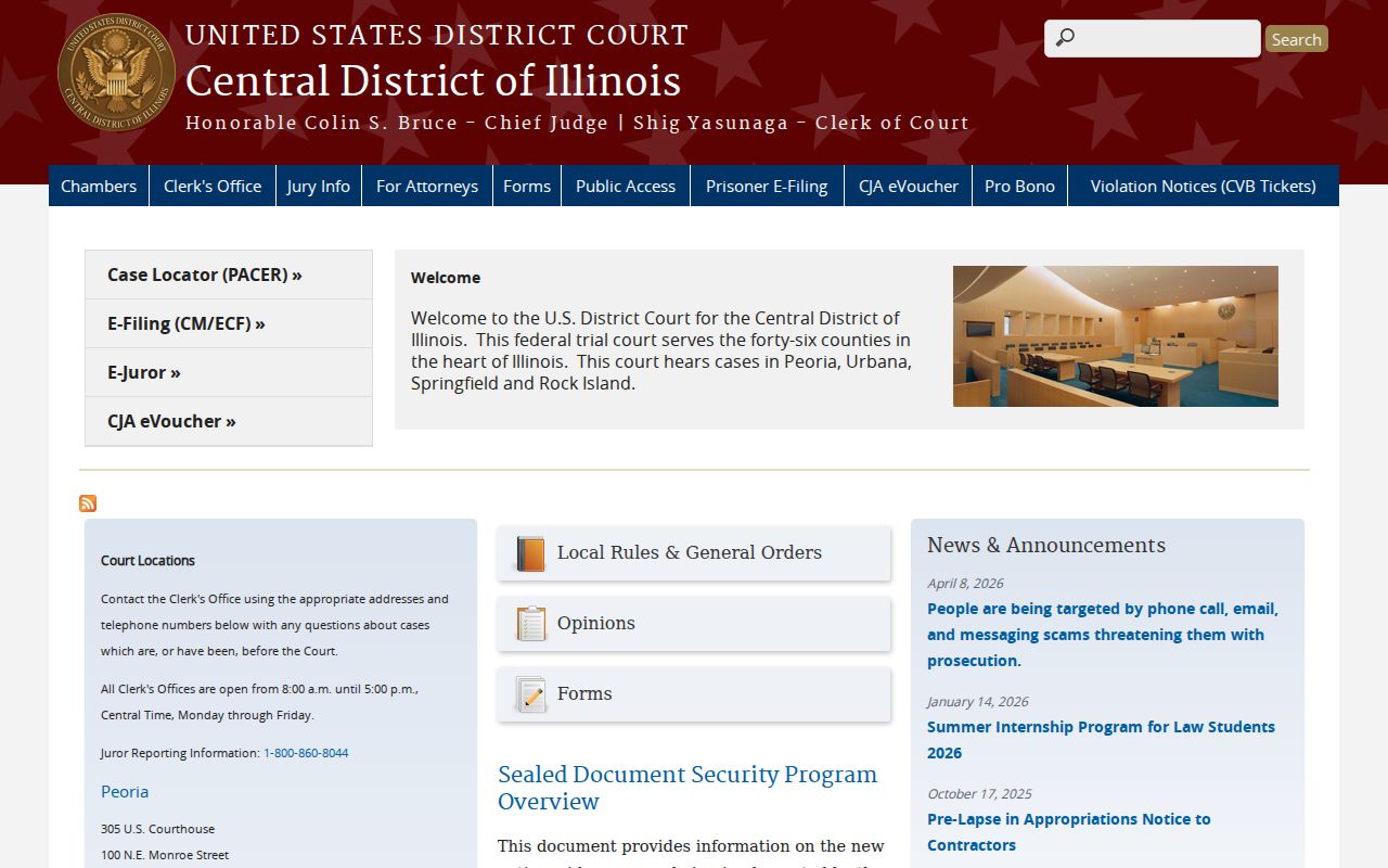 Federal court serving Stark County criminal cases