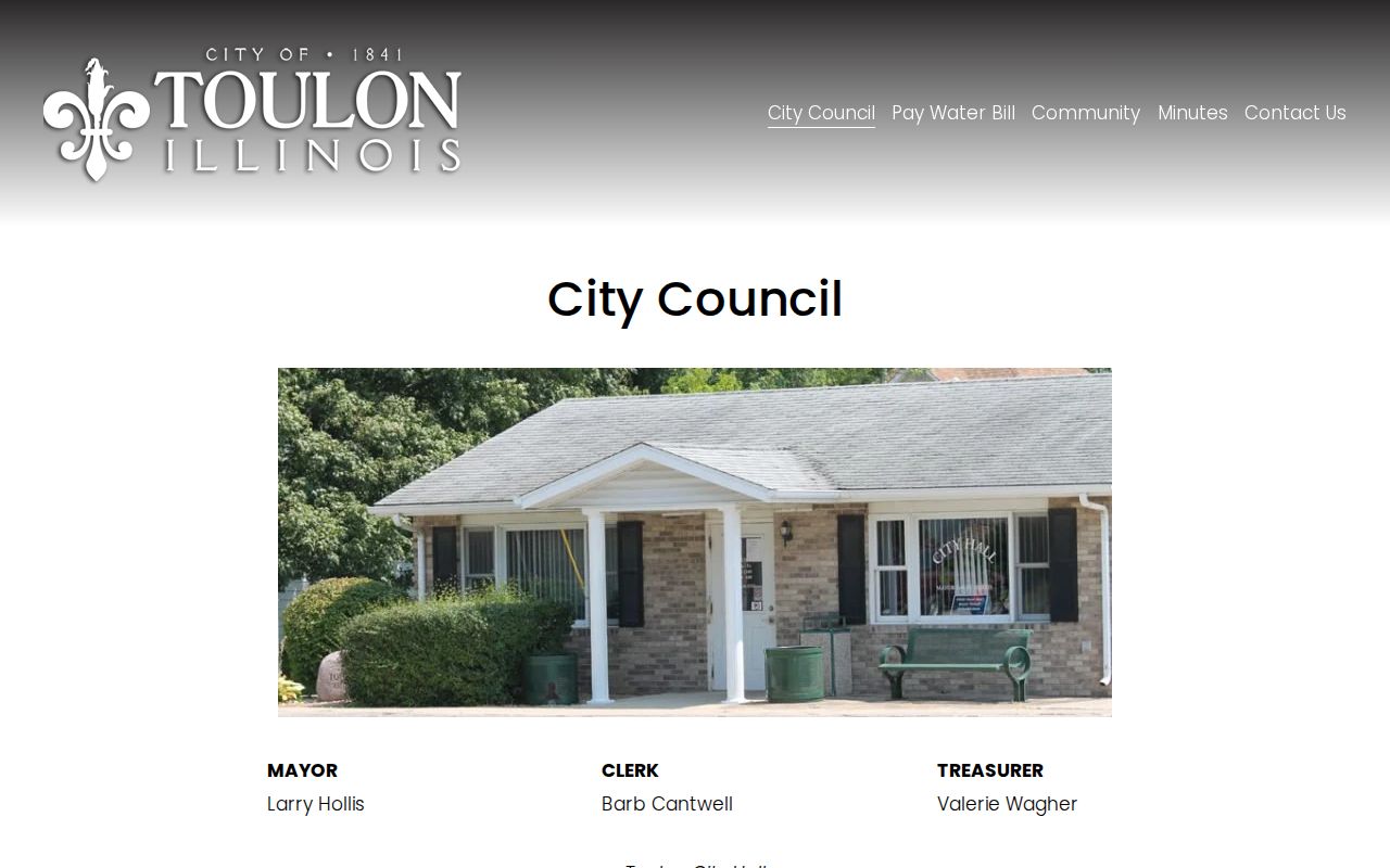 Toulon criminal records official City Hall contact page